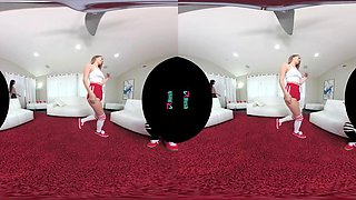 VR Foursome: Blowjob, Cowgirl  Big Tits Porn