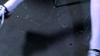 Beautiful Brunette Big Boobs Rides Fake Cock