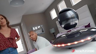Ricky Johnson's Interracial Bondage Passion in Kitchen