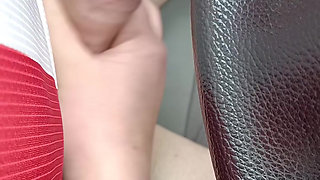 He masturbates me and shows off while we go on a trip