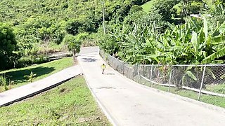 YinyLeon - Big Tits PAWG Gets Rough Amateur Fuck After