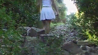 Piss Pants in Forest