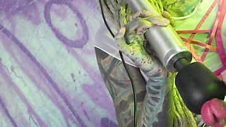 Solo DP with Buttplug and Doxy - Wank Instructions