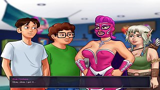 Verified, summertime saga, biggest ass