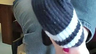 Amateur porn Gives Us Some Foot Fetish Aurora