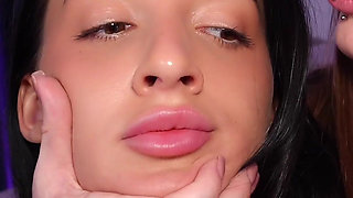 The Tattooed Dominatrix Turns Her Younger Stepsister Into a Slut - a Rough Threesome with Ghostface!