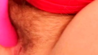 Chubby Brunette Big Boobs Dildo Masturbation