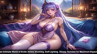 Dive into an Intimate World of Erotic Anime Stunning, Soft Lighting Glossy Textures for Maximum Impact