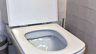Hot Toilet Pee Compilation Close up