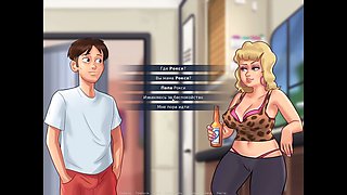 Animated fun with busty schoolteachers in summertime saga