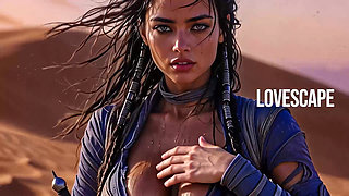 'dune' Babes Masturbate Until Massive Squirts