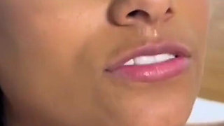 Threesome with Two Hot Brunettes and a Cocky Brunette Fucked Their Pussy a Lot