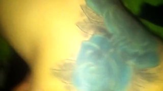 Tattooed Chick Takes BBC in the Ass