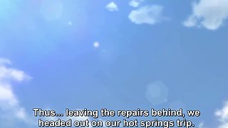 Taking a bath with sassy babes is peak experience for a thick cock