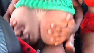 Lusty Latina Teens Get Naughty in a Car