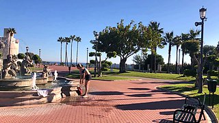 Beautiful big titted teen outdoor masturbation