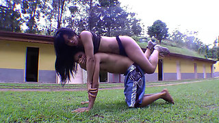 Pony Boy Carries Sexy Domina Muscle Girl - Do What I Say to You My Pony Boy