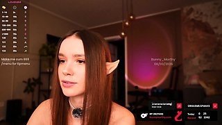 Busty teen brunette fucks big black cock