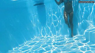 Fine-looking Angelica Heart - milf trailer - Underwater Show
