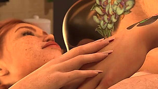 Lust Massage Room 2 - Antony Fucking Anette's Ass After Getting Blowjob From Her