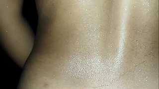 BEAUTIFUL VIEW OF STEPSISTER'S ASS AS SHE RIDES MY DICK