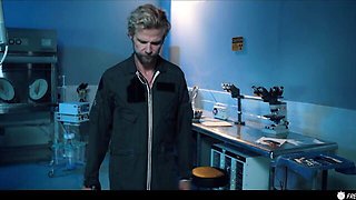 Stupefying Vince Karter and Little Puck - slave training clip - Freeze