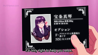 Pervy Teacher has First Time Sex with Horny Student in Classroom (Hentai) Eng Sub