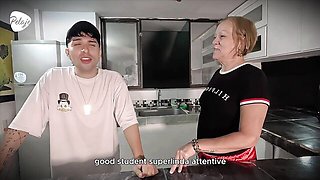 My Girlfriend Wants Sex but I Like Dick, So Her Mother Steps In With a Strap-On