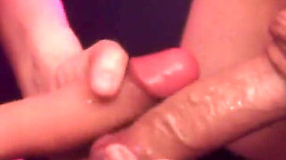 Cock Rubbing and Amazing Cumshot