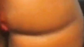 Big Black Ass in Panties Ass Clapping and Spreading Cheeks