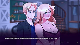 Cartoon anime adventures featuring a nubile cutie with small tits