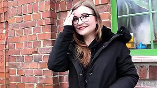 GERMAN SCOUT - Tiny Emily Porn Casting