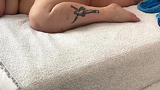 Married Wife loves hard dick down her ass hole in the morning.