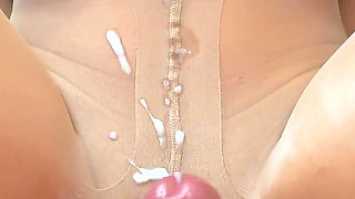 Drain Your Balls on My Pantyhose!