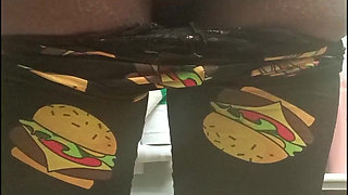 Teen Sneaks to Show off Her Fat Ass