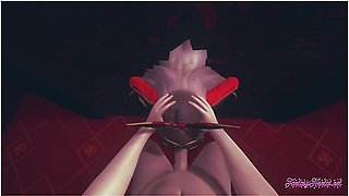 Genshin Impact Hentai - Pov Amber Blowjob And Fucked