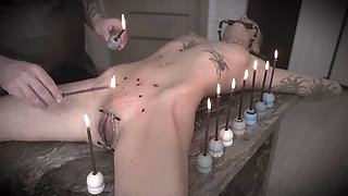 Fetish Ritual 001  Wax Play & Mouth Service