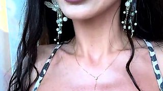 Leann amateur beautiful brunette with big boobs