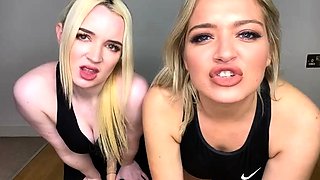 Lana Harding - Pegged by Alpha Gym Bunnies w. Lana Wolf