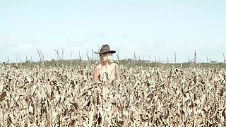 Sexy teen cowgirl Anna loves being naked