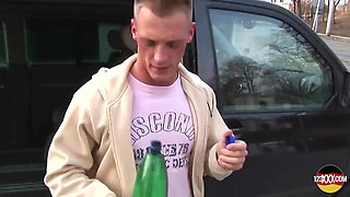 She Was Already Wet and Horny When She Came Inside the Van