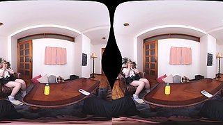 Aria Alexander's Horny Secretary Ignites Brunette Passion