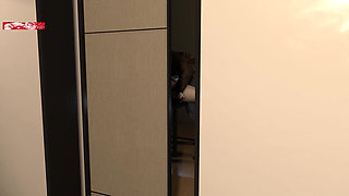 Cheating Digital Diva of the Night Shift - 3D Animation Hentai