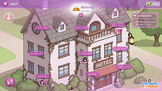 Sex Apartment 2: Grand Hotel Gameplay Part 2 - Spicy Encounters with Bella and Eva