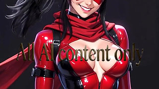 ErosQuest - DareDevil + Punisher - Sapphic Pleasures - Cosplay - AI Content
