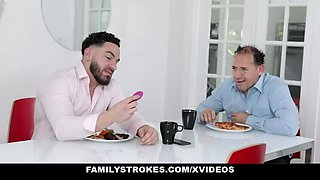 Stepbro Prank Fucks Virgin Stepsis Lilly Hall with Vibrator - Family Strokes