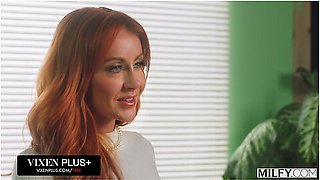 Cock Thirsty Redheaded Milf Zoe Grey Lusts After Young Stud