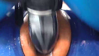 Monster Cock Pegging by Hot Latex Dommes