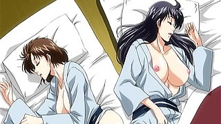 Big booty babe with massive melons in raunchy animated porn