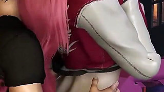 Student Cyber Goddess with Forbidden Curves - 3D Animation Hentai